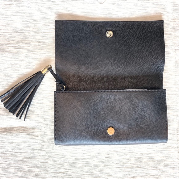 Authentic Gucci Soho Clutch Black - Picture 4 of 7